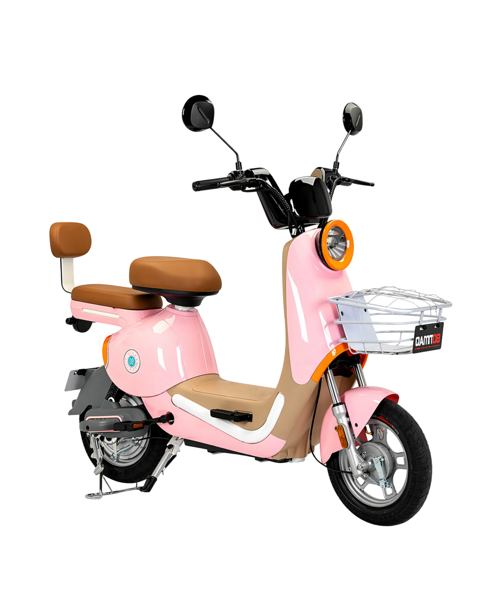 Moto Elétrica Bonmad 2019 1000W Rosa com Marrom